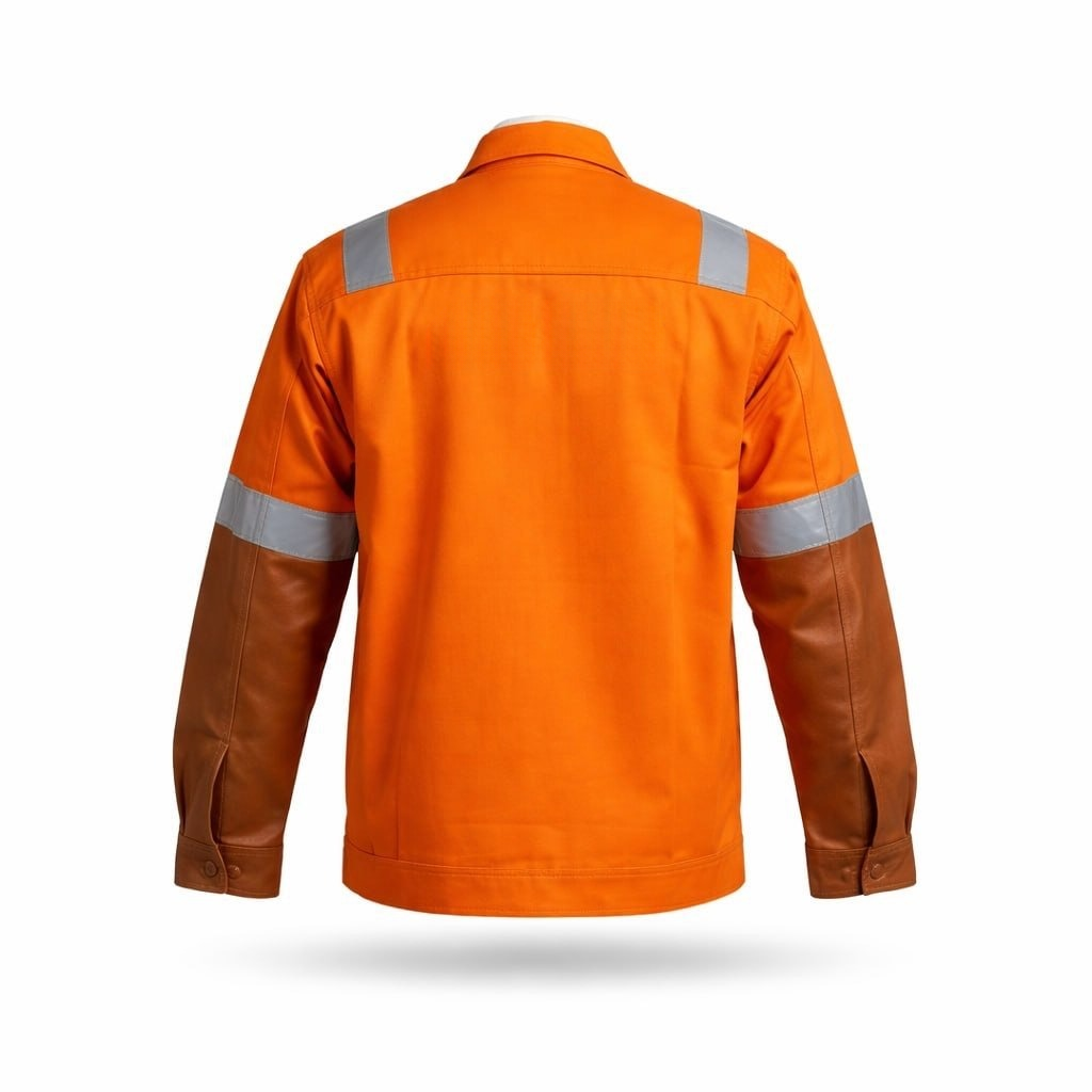 Jacket - fire resistant wiht leather