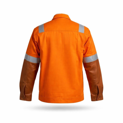 Jacket - fire resistant wiht leather